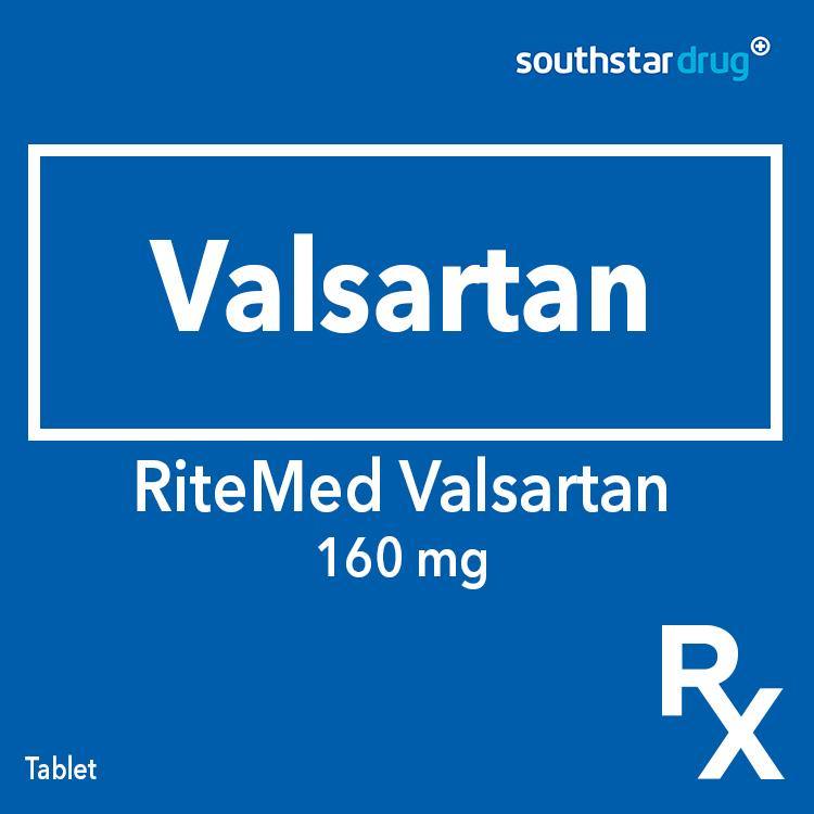 Rx: RiteMed Valsartan 160mg Tablet - Southstar Drug