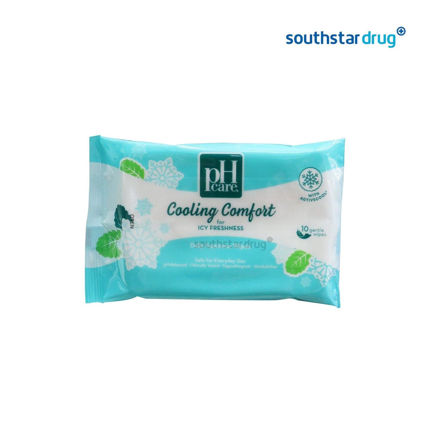 PH Care Cooling Comfort Feminine Wipes - 10s - Southstar Drug