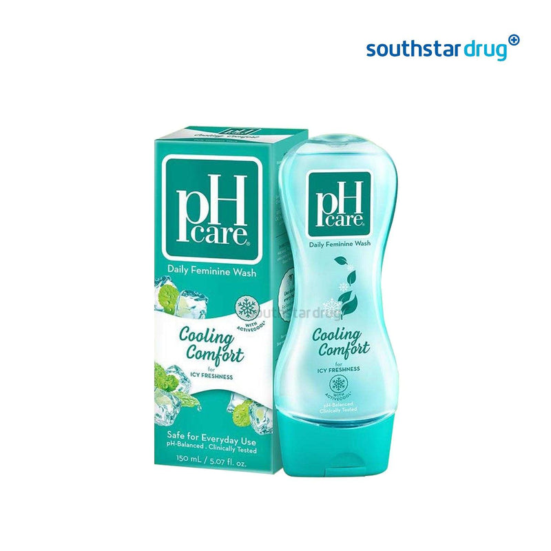 PH Care Cooling Comfort Feminine Wash 150ml - Southstar Drug
