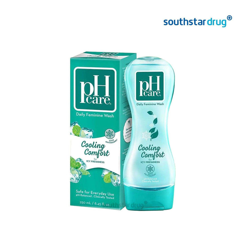 PH Care Cooling Comfort Feminine Wash 250ml - Southstar Drug
