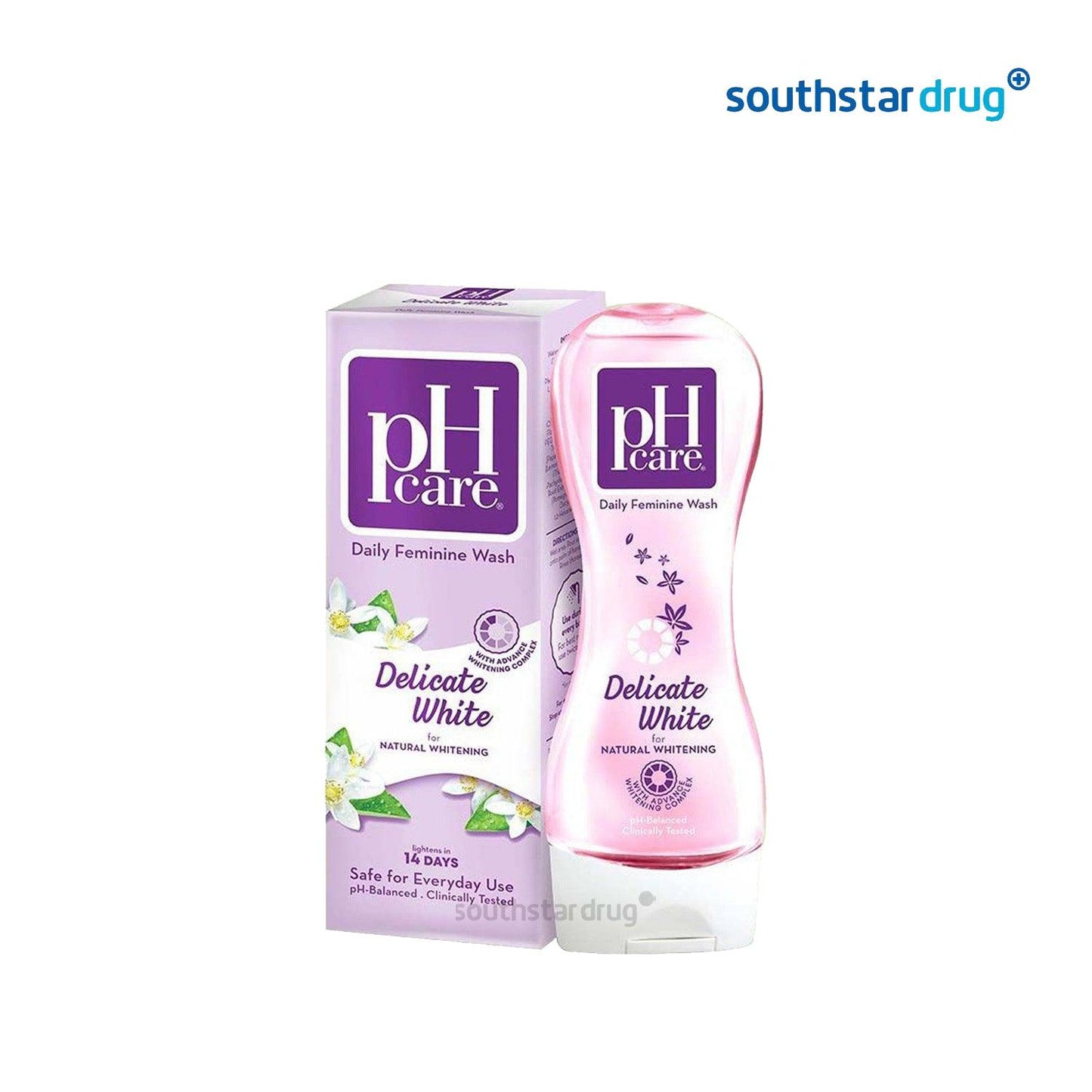 PH Care Delicate White Feminine Wash 150ml - Southstar Drug