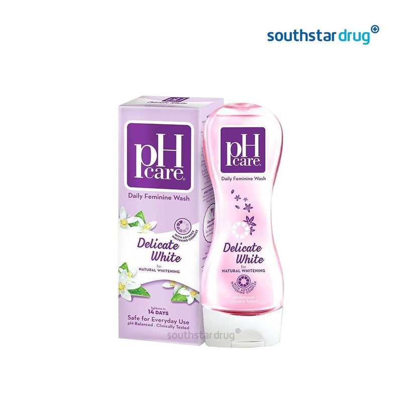 PH Care Delicate White Feminine Wash 250ml - Southstar Drug