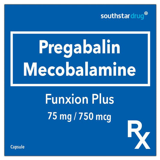 Rx: Funxion Plus 75mg / 750mcg Capsule - Southstar Drug