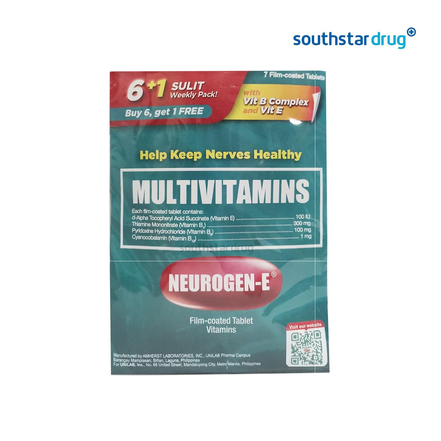 Neurogen E 6+1 Tablet - Southstar Drug