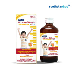UHP Supergrow Kids Orange Flavor Syrup 120ml - Southstar Drug