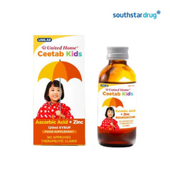 UHP Ceetabs Kids Syrup Orange Flavor 120ml - Southstar Drug
