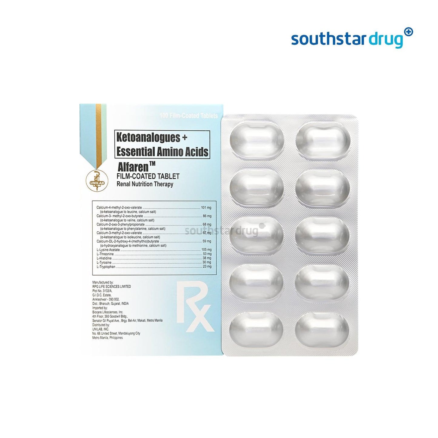 Rx: Alfaren Tablet - Southstar Drug