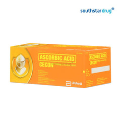 Cecon Ascorbic Acid Orange-Flavored Chewable Tablet - 30s - Southstar Drug
