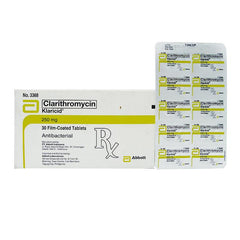 Rx: Klaricid 250mg Tablet - Southstar Drug