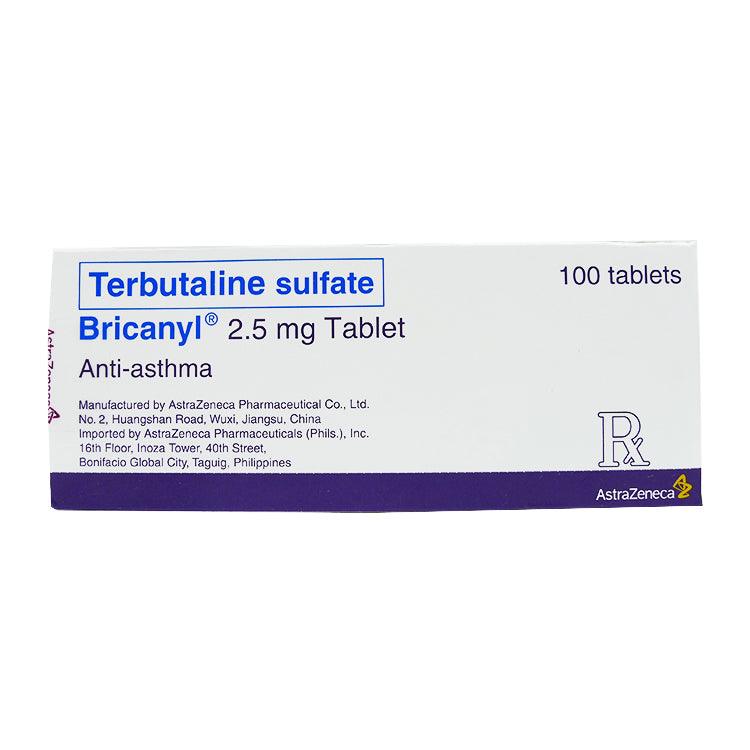 Rx: Bricanyl 2.5mg Tablet - Southstar Drug