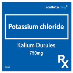 Rx: Kalium Durules 750mg Tablet - Southstar Drug