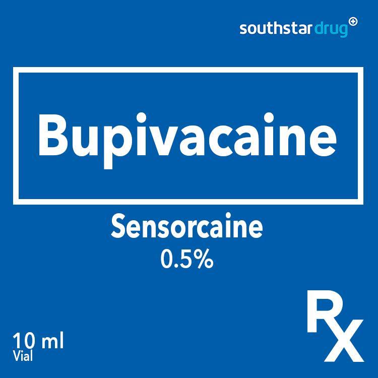 Rx: Sensorcaine 0.5% 10ml Vial - Southstar Drug