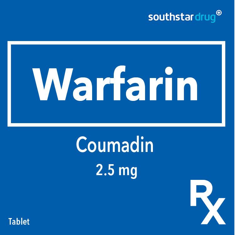 Rx: Coumadin 2.5mg Tablet - Southstar Drug