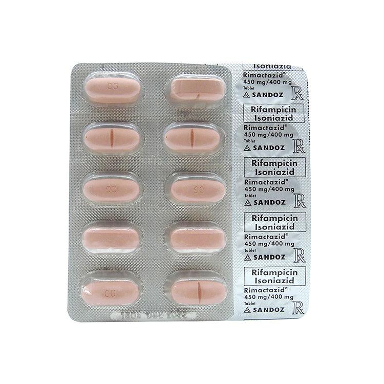 Rx: Rimactazid 450mg / 400mg Tablet - Southstar Drug