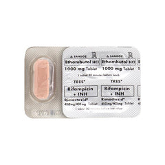 Rx: Tres Combi 450mg / 400mg / 1000mg Tablet - Southstar Drug