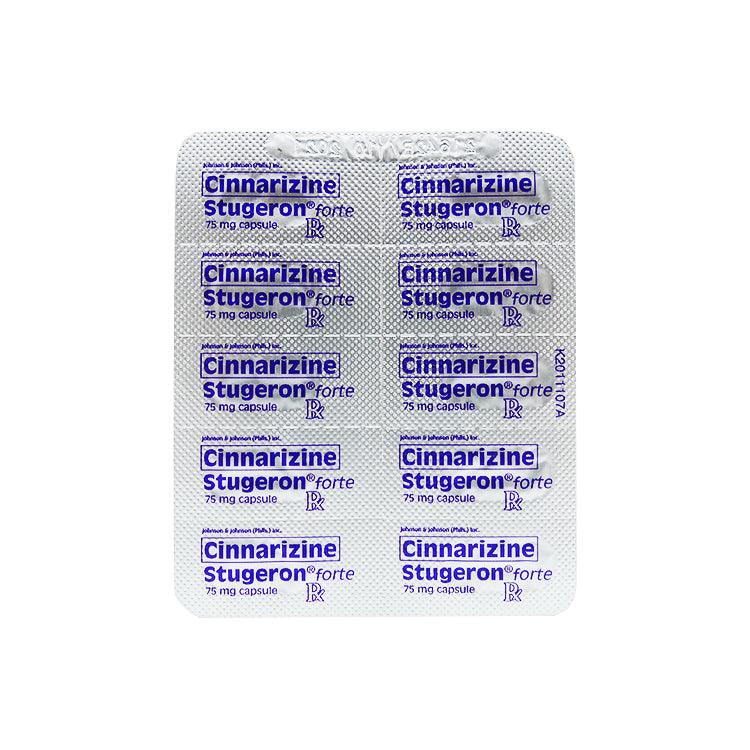 Rx: Stugeron Forte 75mg Tablet - Southstar Drug