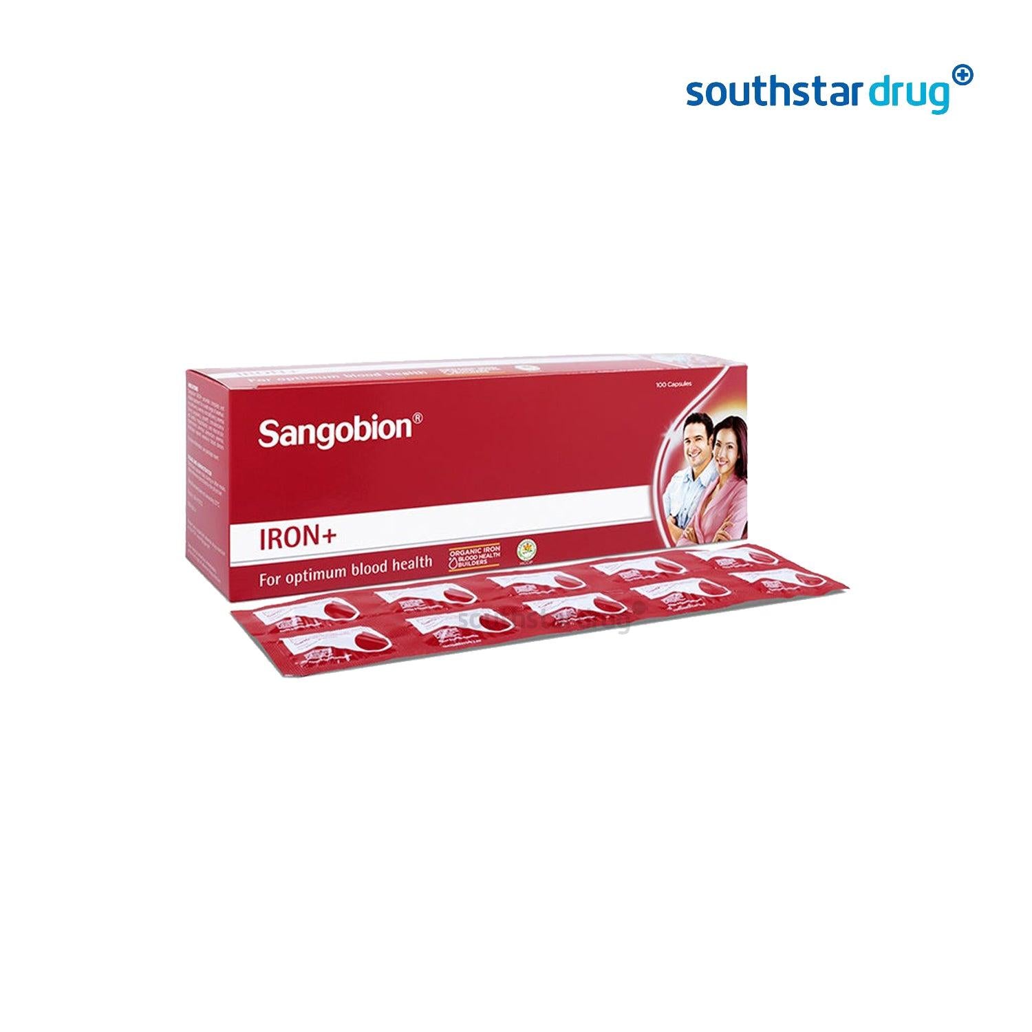 Buy Sangobion Iron Plus Capsule Online Southstar Drug 4113