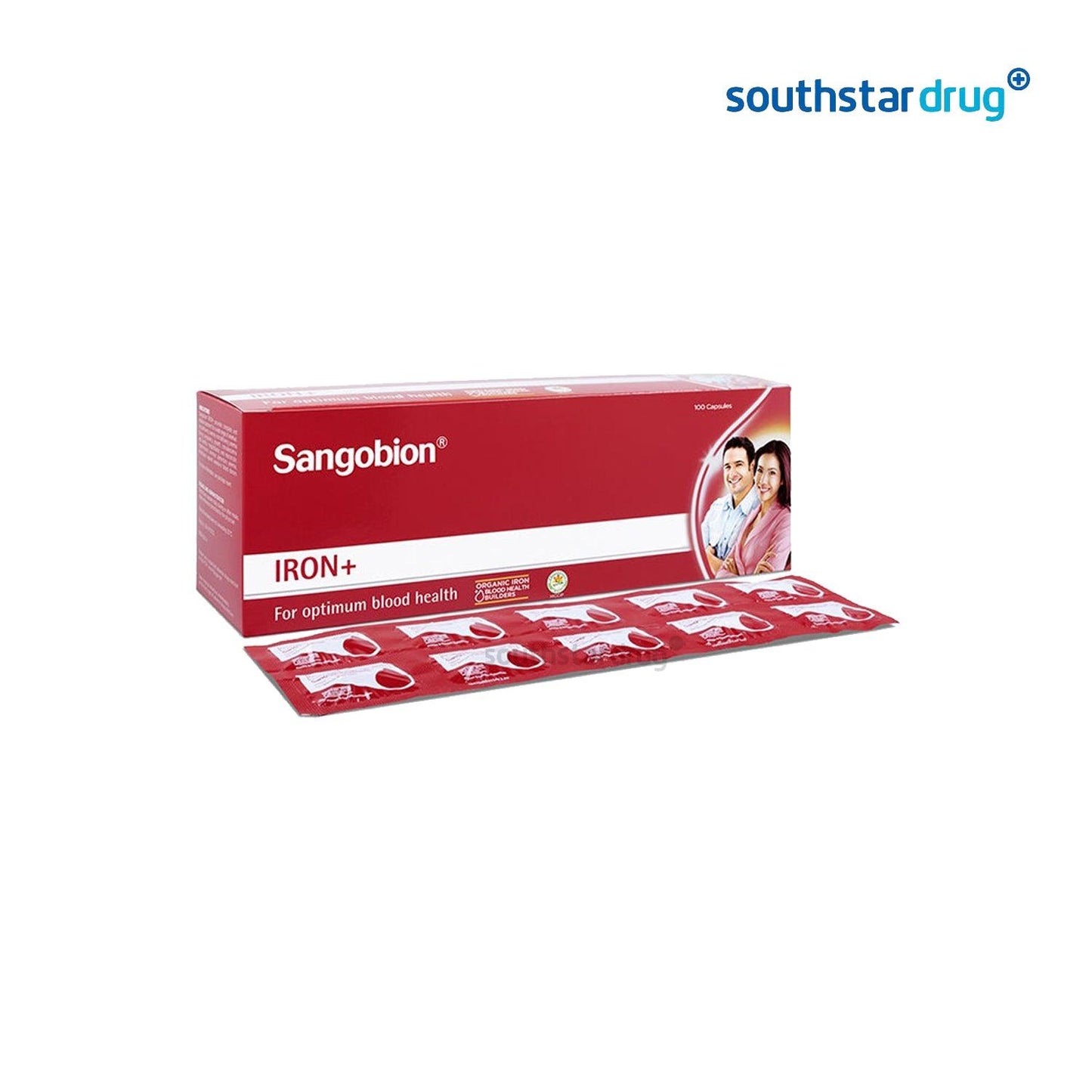 Sangobion Iron Plus Capsule - 20s - Southstar Drug