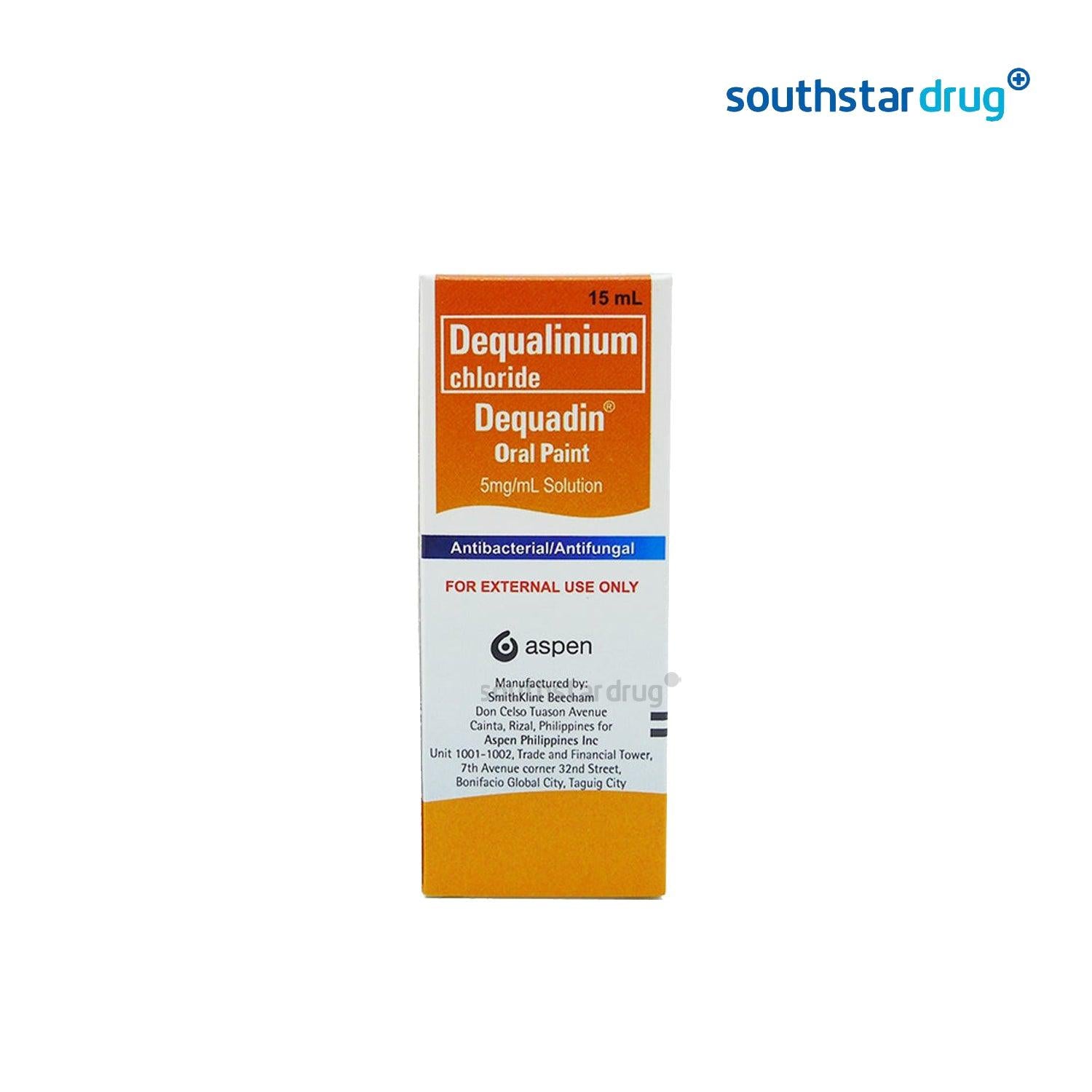 Dequadin Paint 15mL bottle – oral care support