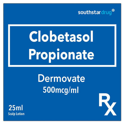 Rx: Dermovate 500mcg /ml 25ml Scalp Lotion - Southstar Drug