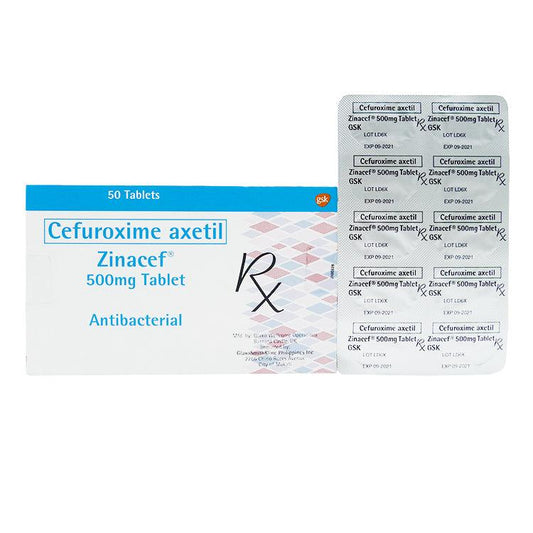 Rx: Zinacef 500mg Tablet - Southstar Drug