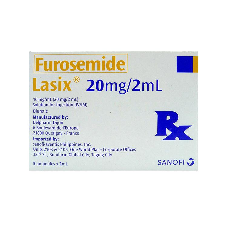 Rx: Lasix 20mg / 2ml Ampule - Southstar Drug