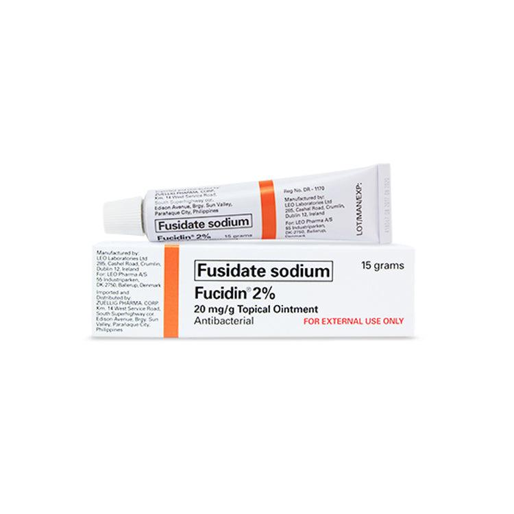 Rx: Fucidin 2 % 20mg / g 15 g Ointment - Southstar Drug