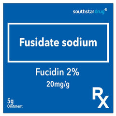 Rx: Fucidin 2% 20mg / g 5 g Ointment - Southstar Drug