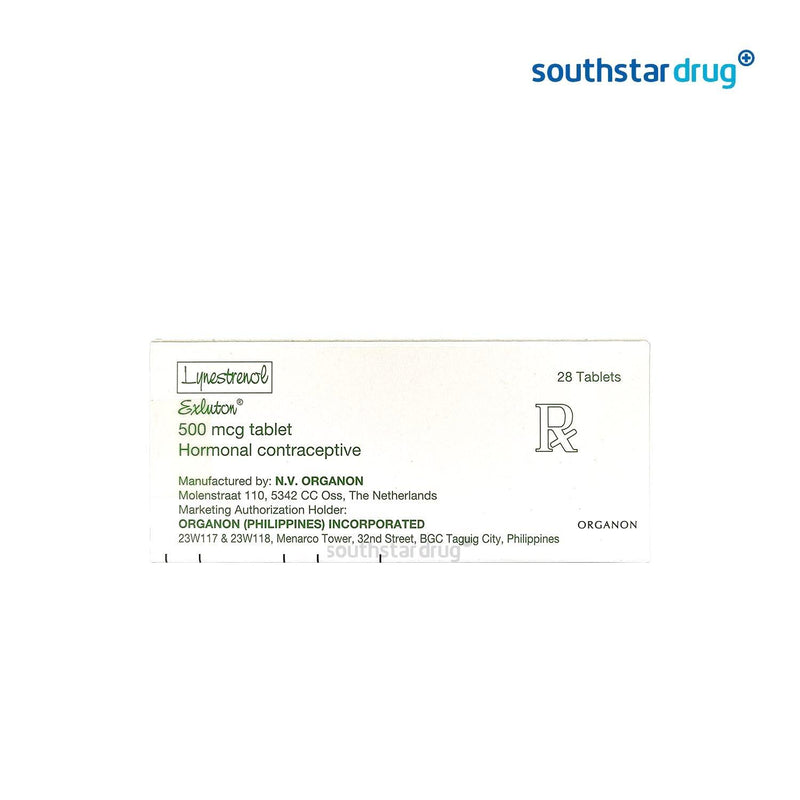 Rx: Exluton 500mcg Tablet