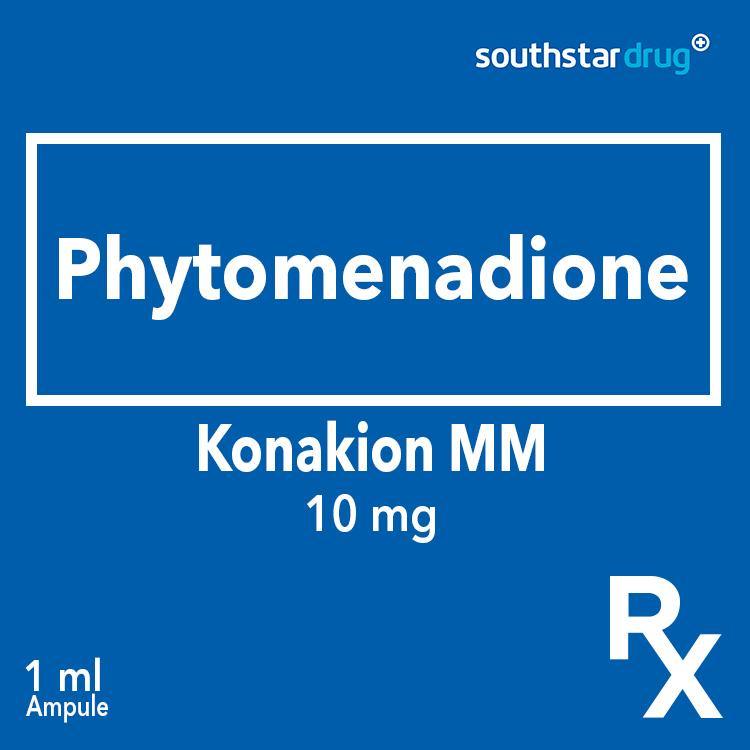 Rx: Konakion MM 10mg 1ml Ampule - Southstar Drug