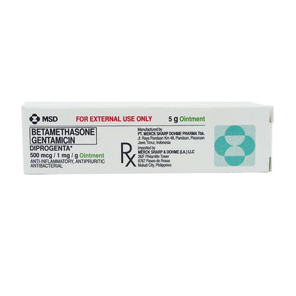 Rx: Diprogenta 500mcg / 1mg / g 5 g Ointment - Southstar Drug