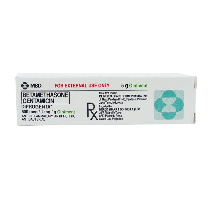 Rx: Diprogenta 500mcg / 1mg / g 5 g Ointment - Southstar Drug