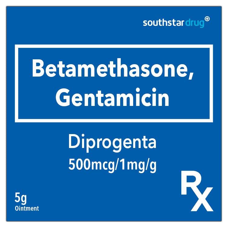 Rx: Diprogenta 500mcg / 1mg / g 5 g Ointment - Southstar Drug