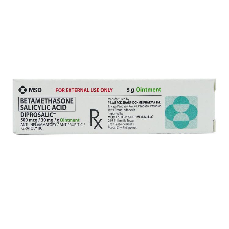 Rx: Diprosalic 500mcg / 30mg/ g 5 g Ointment - Southstar Drug