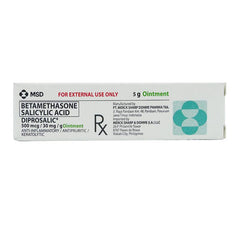 Rx: Diprosalic 500mcg / 30mg/ g 5 g Ointment
