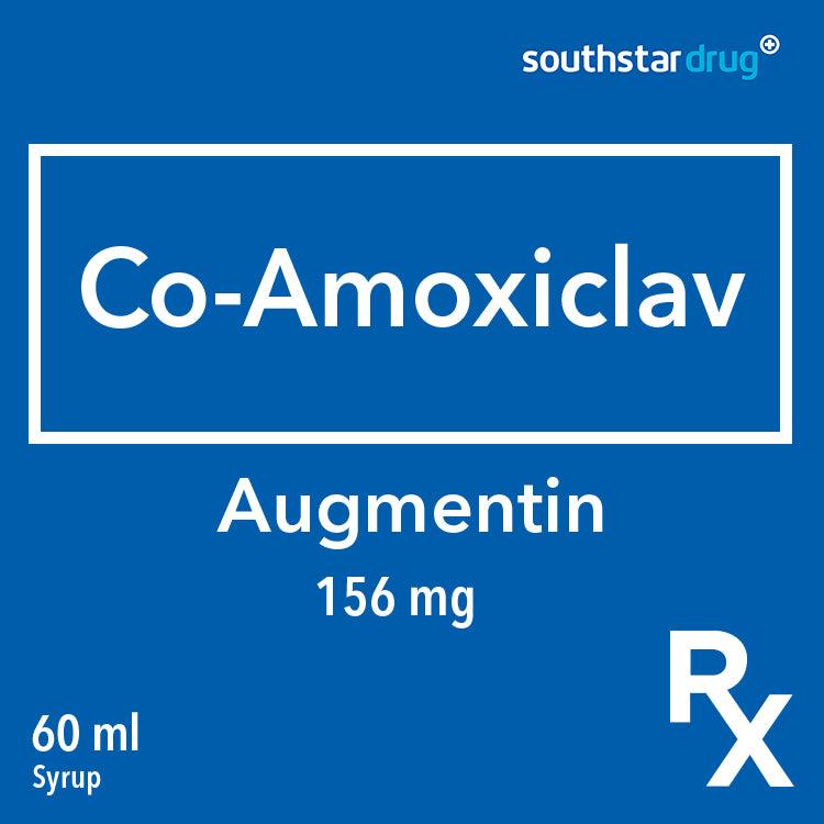 Rx: Augmentin 156mg 60ml Syrup - Southstar Drug