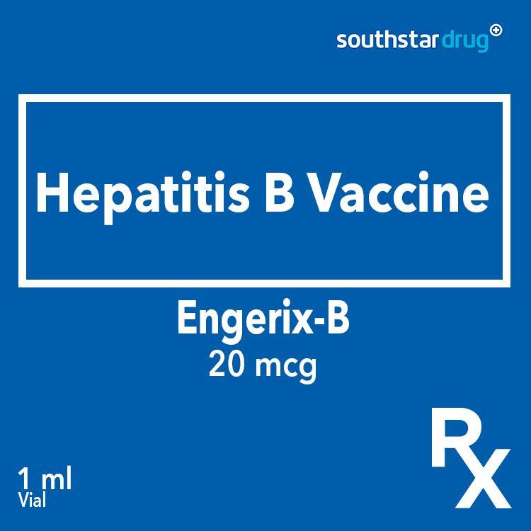 Rx: Engerix-B 20mcg Vial - Southstar Drug