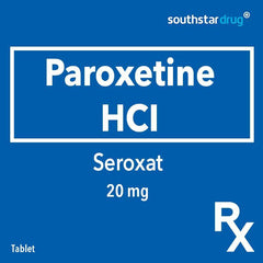 Rx: Seroxat 20mg Tablet - Southstar Drug