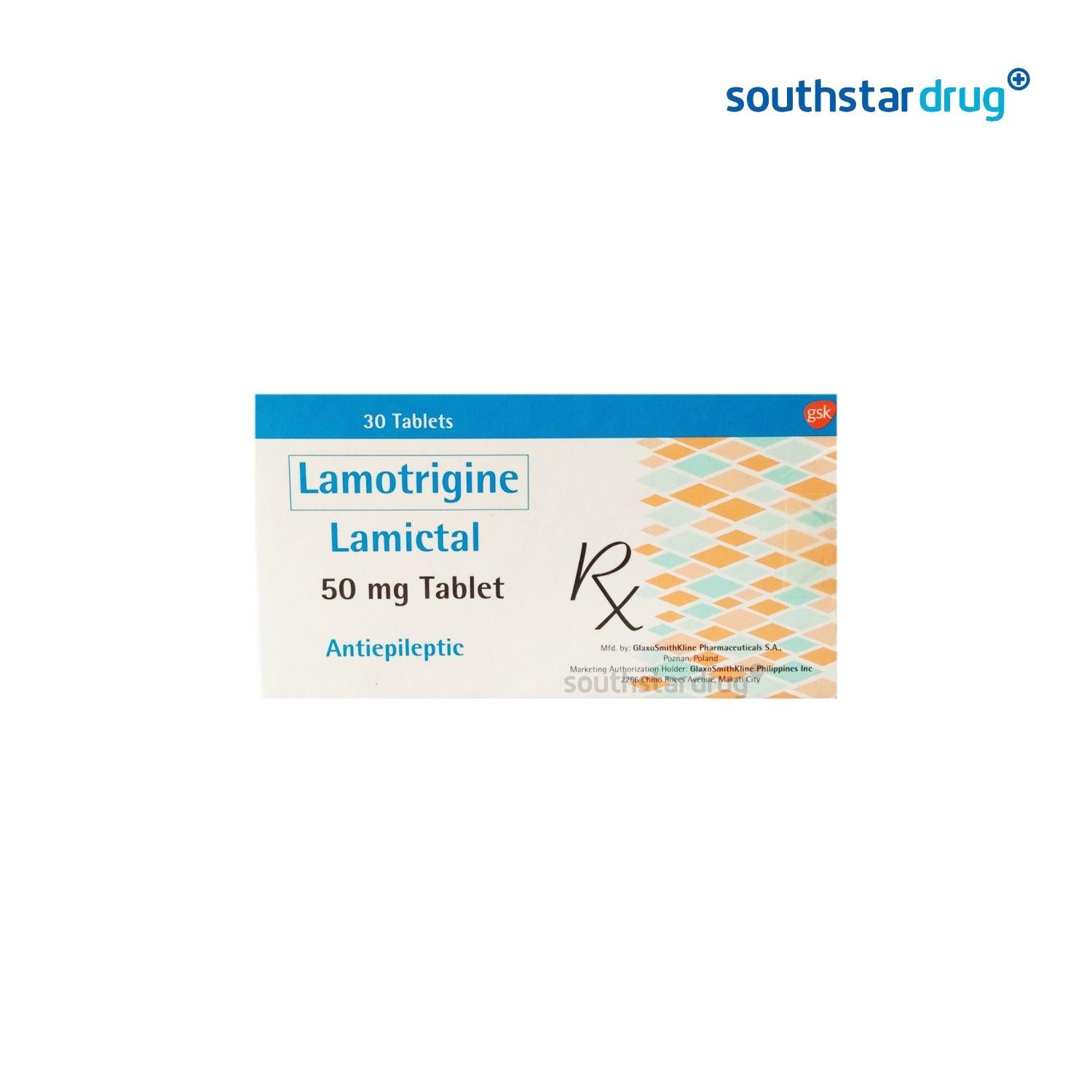 Rx: Lamictal 50mg Tablet - Southstar Drug