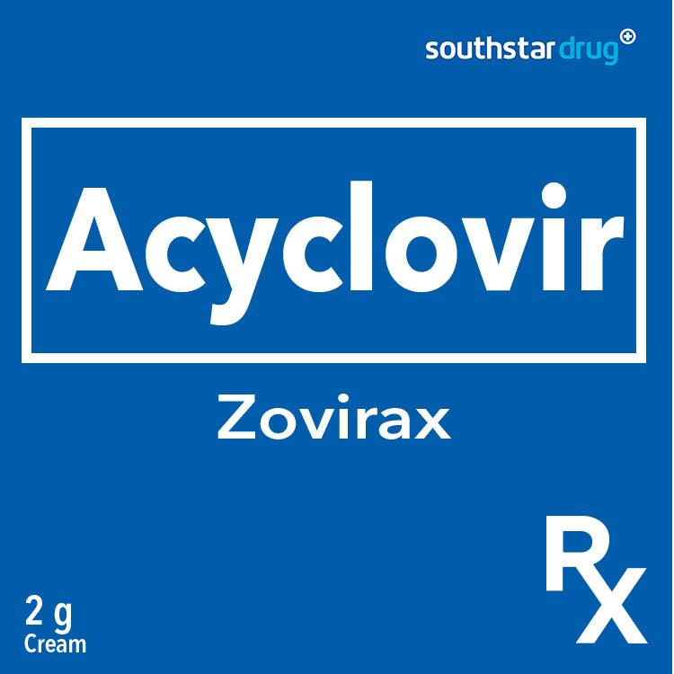 Rx: Zovirax 2 g Cream - Southstar Drug