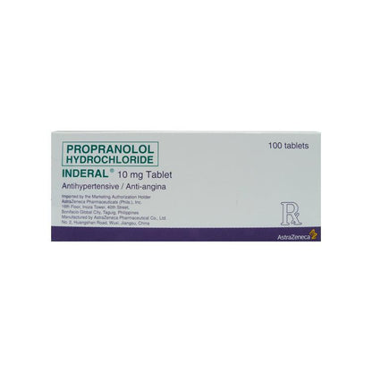 Rx: Inderal 10mg Tablet - Southstar Drug