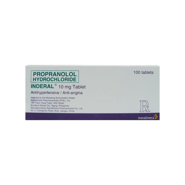 propranolol 10 mg cost