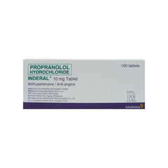 Rx: Inderal 10mg Tablet