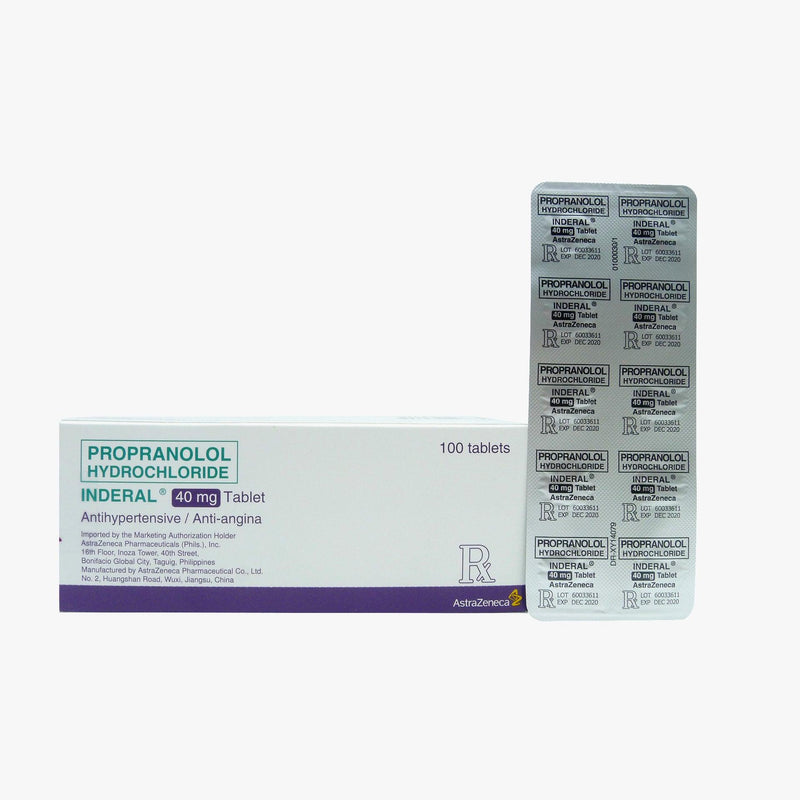 Inderal 40mg tablet