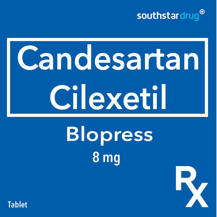 Rx: Blopress 8mg Tablet - Southstar Drug