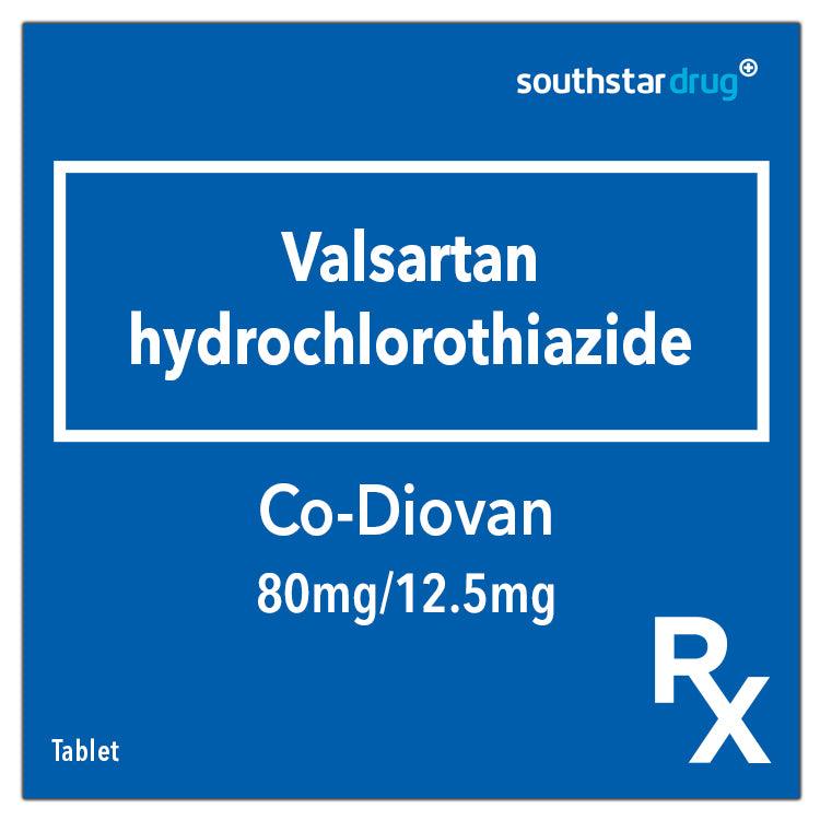 Rx: Co - Diovan 80mg / 12.5mg Tablet - Southstar Drug