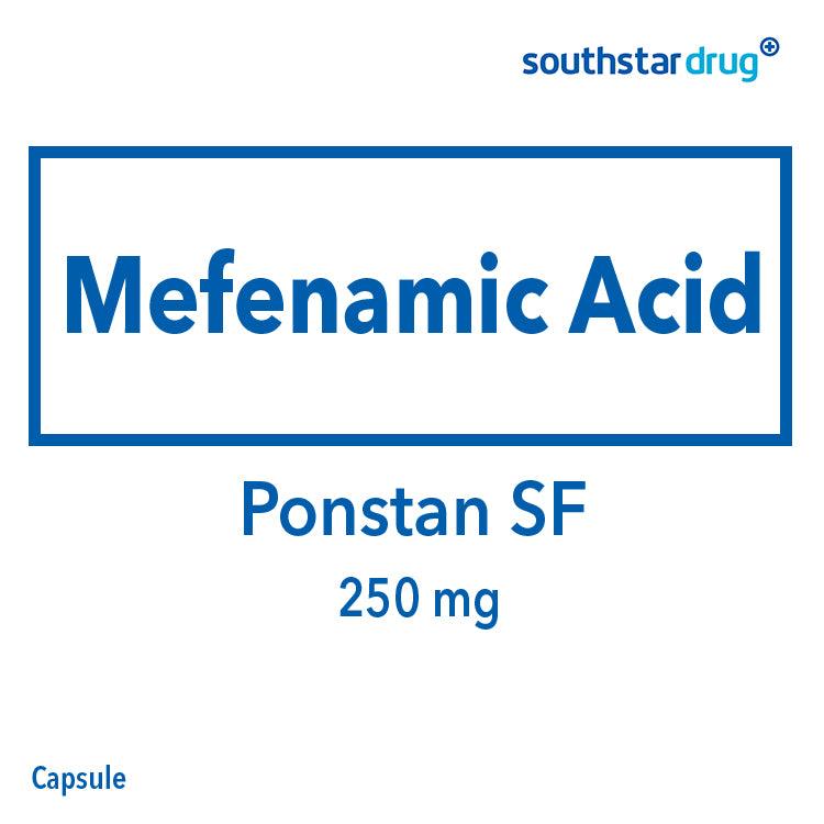 Ponstan SF 250mg Capsule - 20s - Southstar Drug