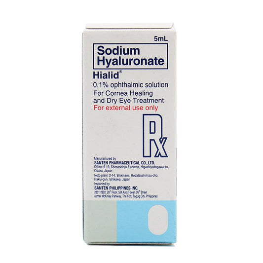 Rx: Hialid 0.001 5ml Ophthalmic Solution - Southstar Drug