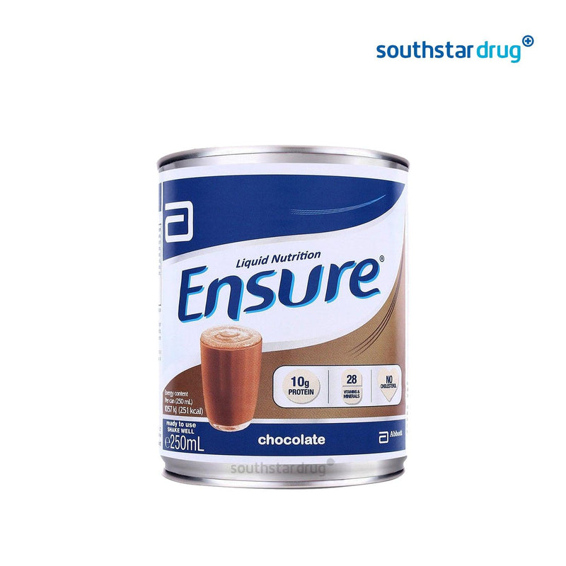 Ensure Liquid Choco 250ml Can - Southstar Drug