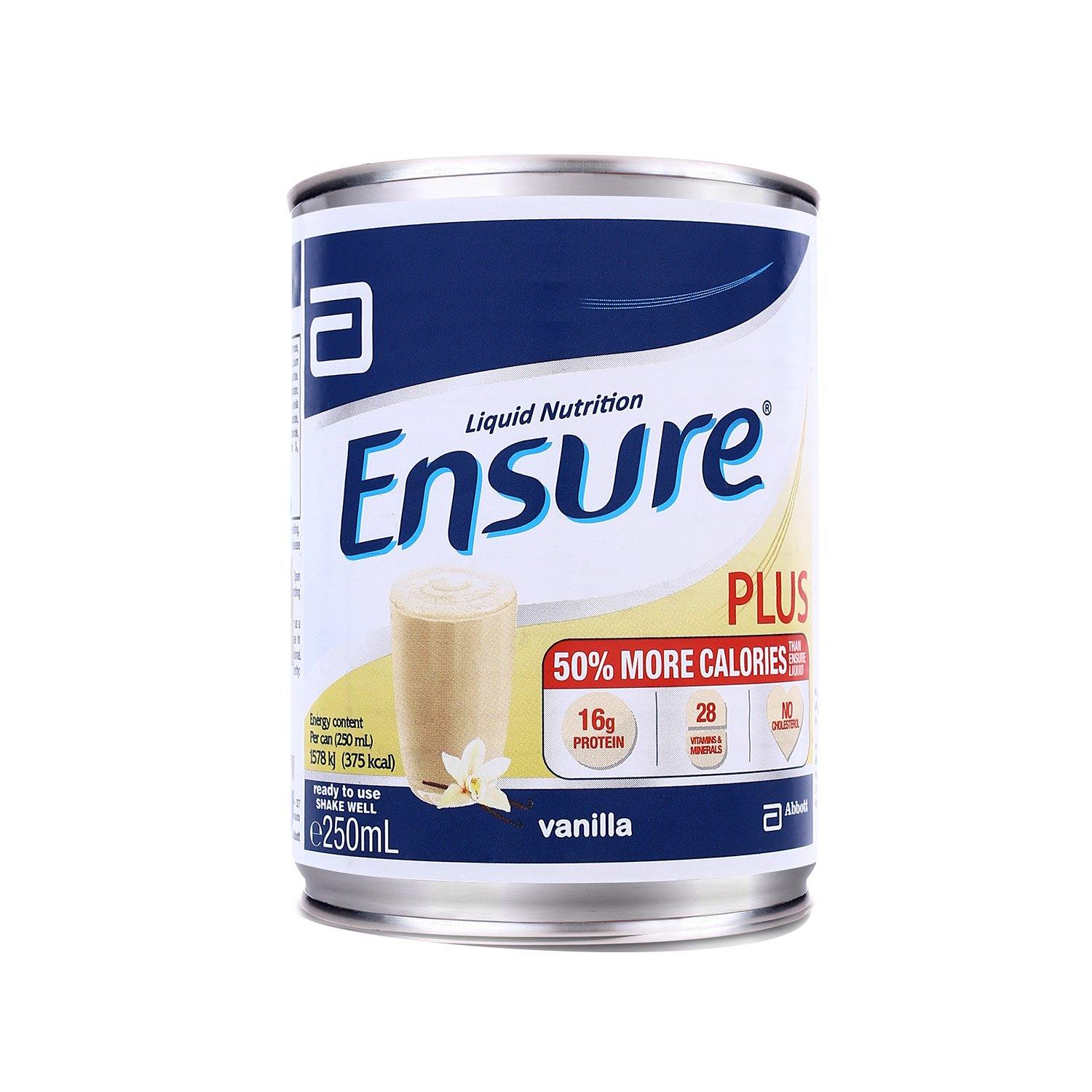 Buy Ensure Plus Liquid Vanilla 250 ml Can Online